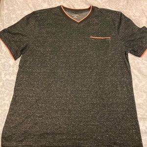 Short sleeve tee black with pink lining